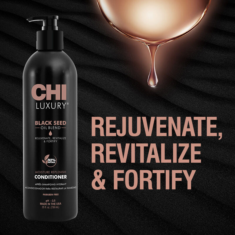 CHI Luxury Black Seed Oil Blend Moisture Replenish Conditioner 739ML