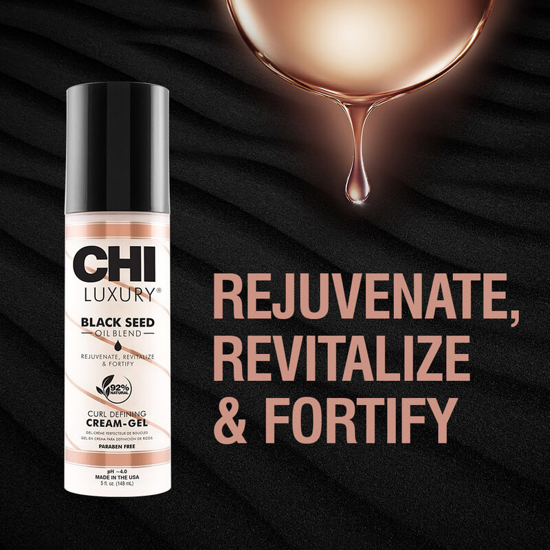CHI Luxury Black Seed Oil Blend Curl Defining Cream Gel 148ML
