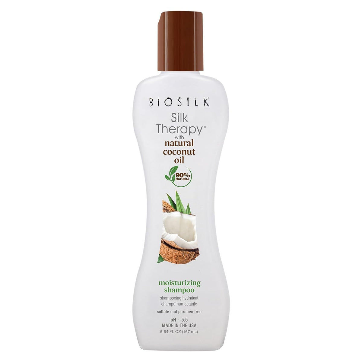 CHI BioSilk Silk Therapy with Natural Coconut Oil Moisturizing Shampoo 167ML