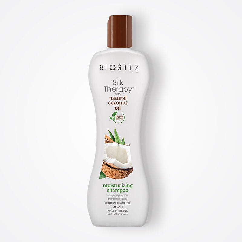 CHI Silk Therapy With Natural Coconut Oil Moisturizing Shampoo 355ML