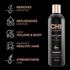 CHI Luxury Black Seed Oil Blend Gentle Cleansing Shampoo 739ML