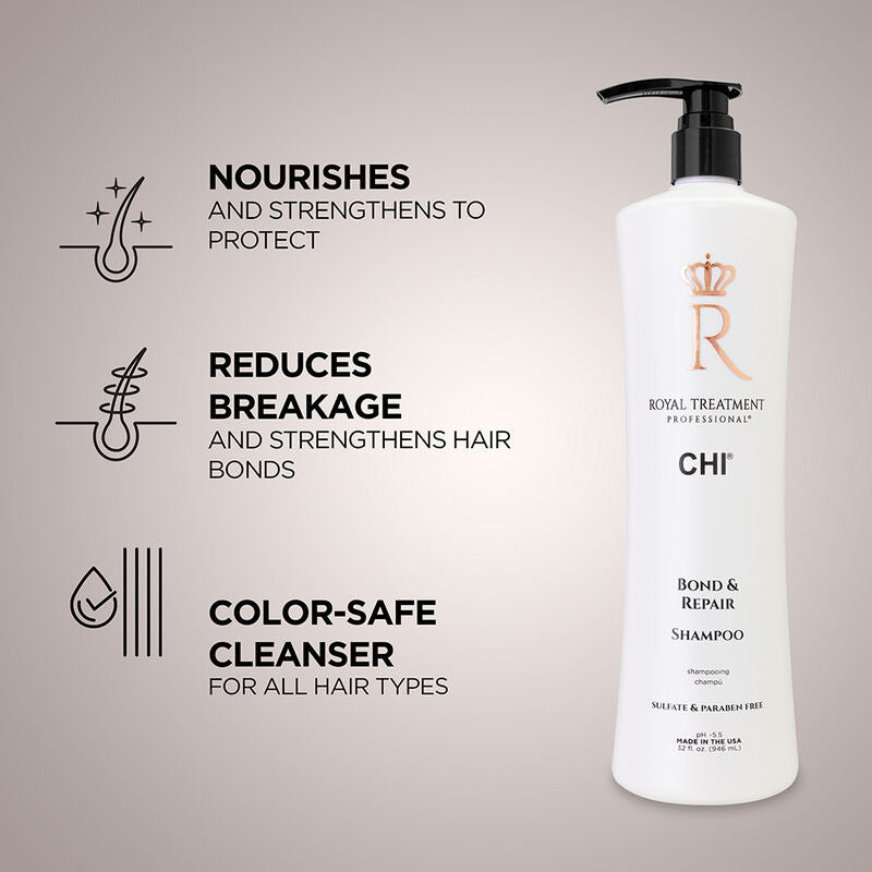 CHI Royal Treatment Bond and Repair Shampoo 946ML