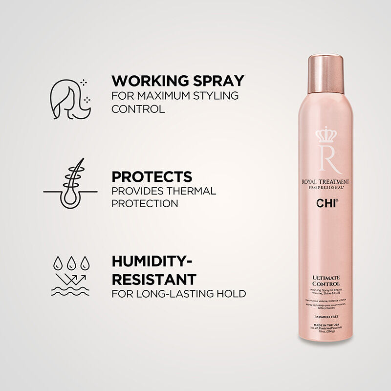 CHI Royal Treatment Ultimate Control Hair Spray 296ML
