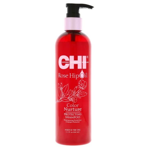 Chi Rose Hip Oil Protecting Shampoo - 340Ml