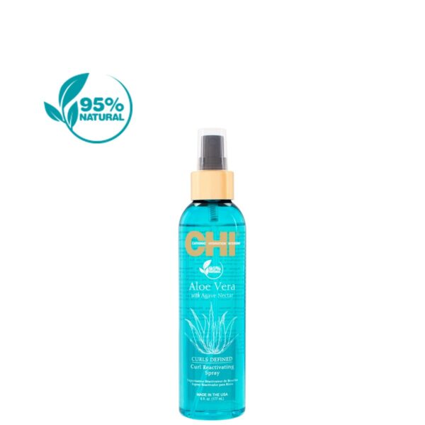 Chi Aloe Vera Curl Enh. Shampoo 	11.5 Oz.