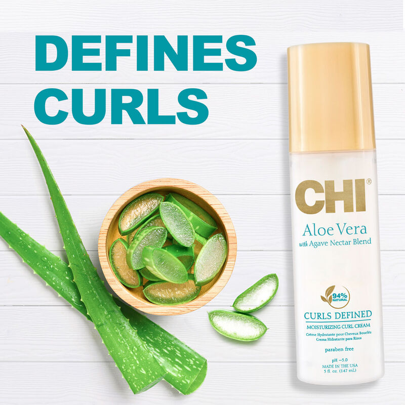 CHI Aloe Vera Moisturizing Curl Cream 147ML - Image 3
