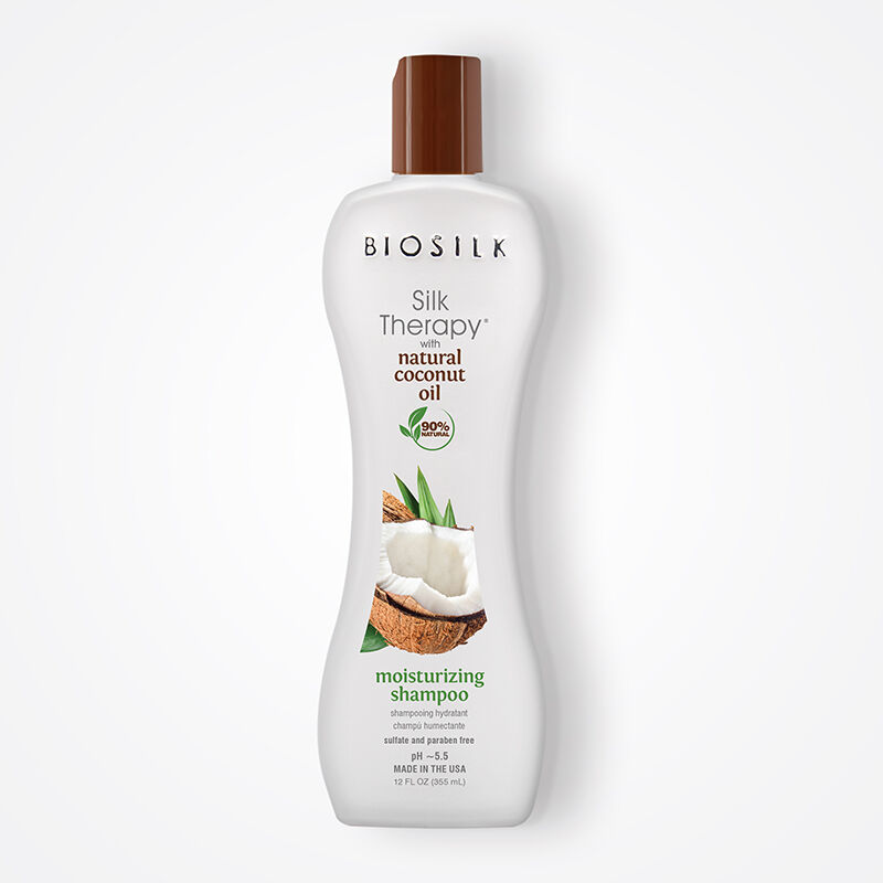 CHI Silk Therapy With Natural Coconut Oil Moisturizing Shampoo 355ML