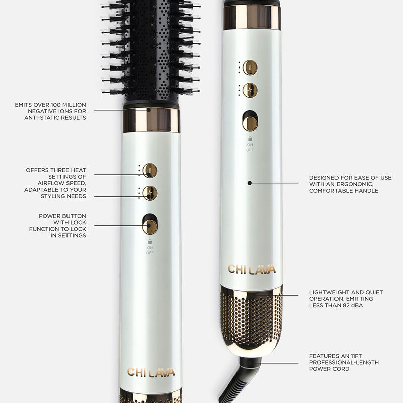 CHI LAVA AirGlam Multi Styler - White - Image 2