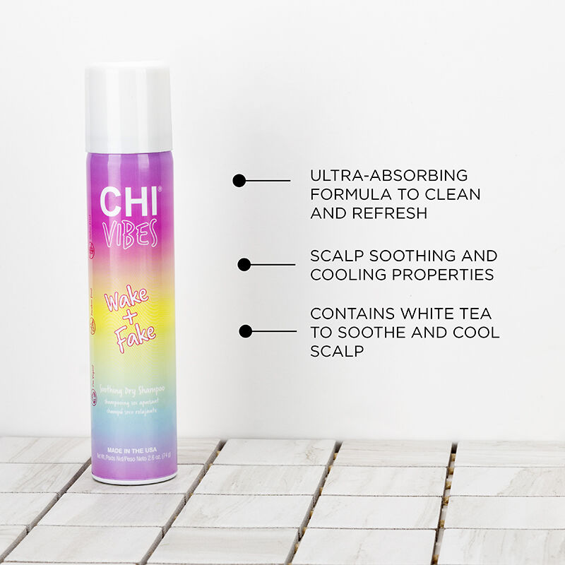 CHI Vibes "Wake and Fake" Soothing Dry Shampoo 157ML - Image 3