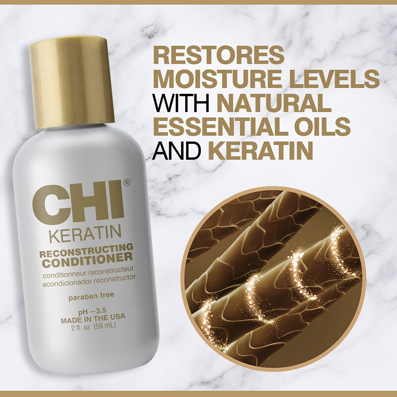 CHI Keratin Reconstructing Conditioner - 2 Ounces - Image 2
