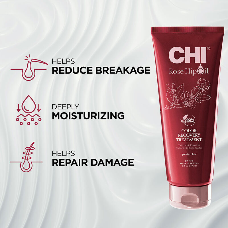 CHI Rose Hip Oil Recovery Treatment 237ML - Image 2
