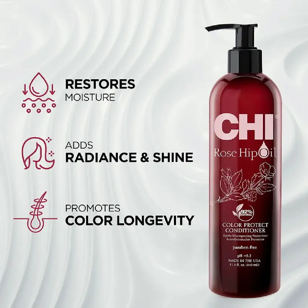 CHI Rose Hip Oil Protection Conditioner 340ML - Image 2