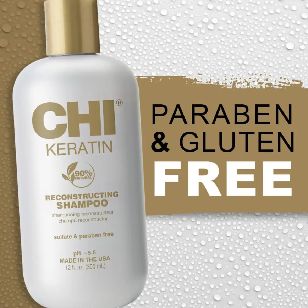 CHI Keratin Reconstructing Shampoo 355ML - Image 4