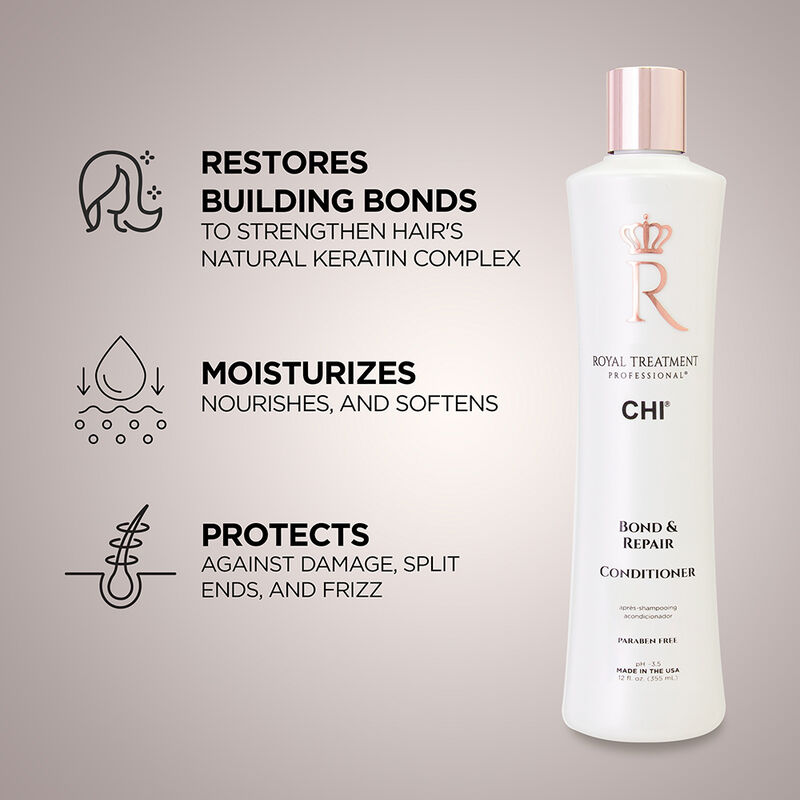 CHI Royal Treatment Bond and Repair Conditioner 355ML - Image 2