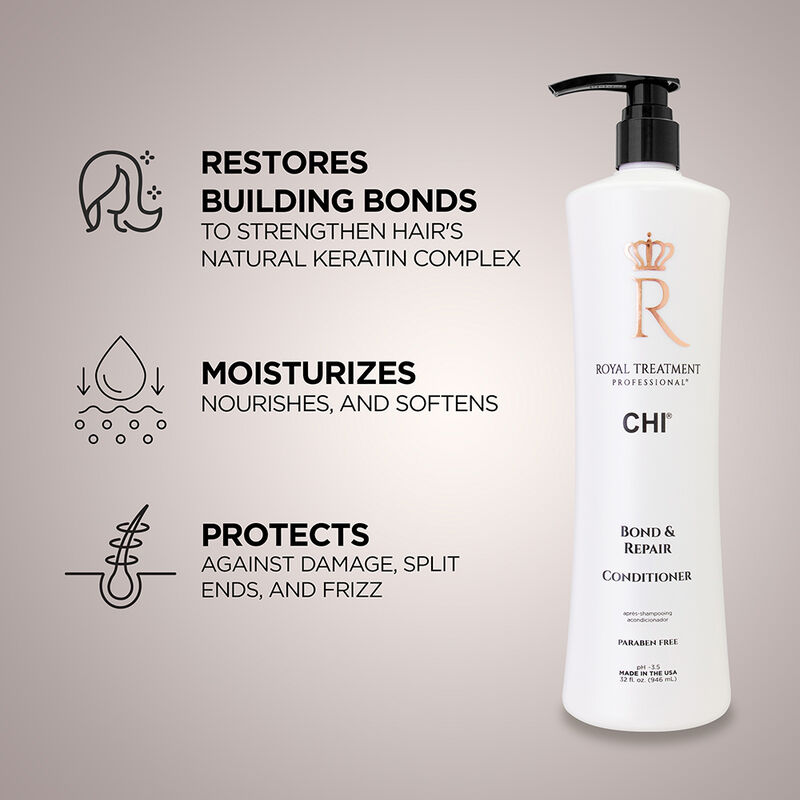 CHI Royal Treatment Bond and Repair Conditioner 946ML - Image 3