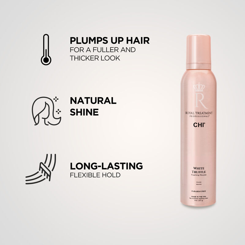 CHI Royal Treatment White Truffle Foaming Mousse 237ML - Image 2
