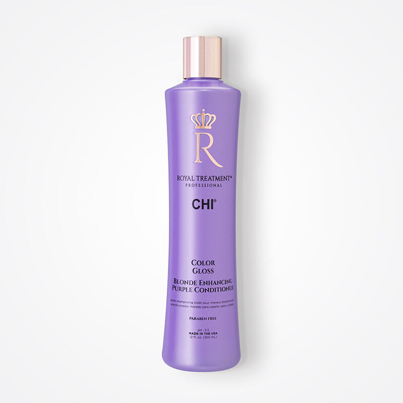 CHI Royal Treatment Color Gloss Blonde Enhancing Purple Conditioner 355ML
